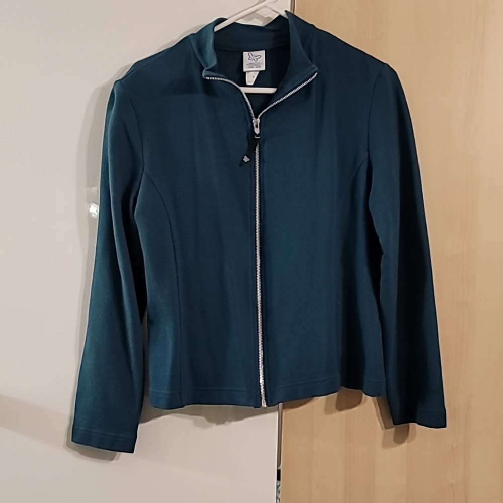 Women Weekenders Zip-Up Jacket 539 M/M Mallard Blue color